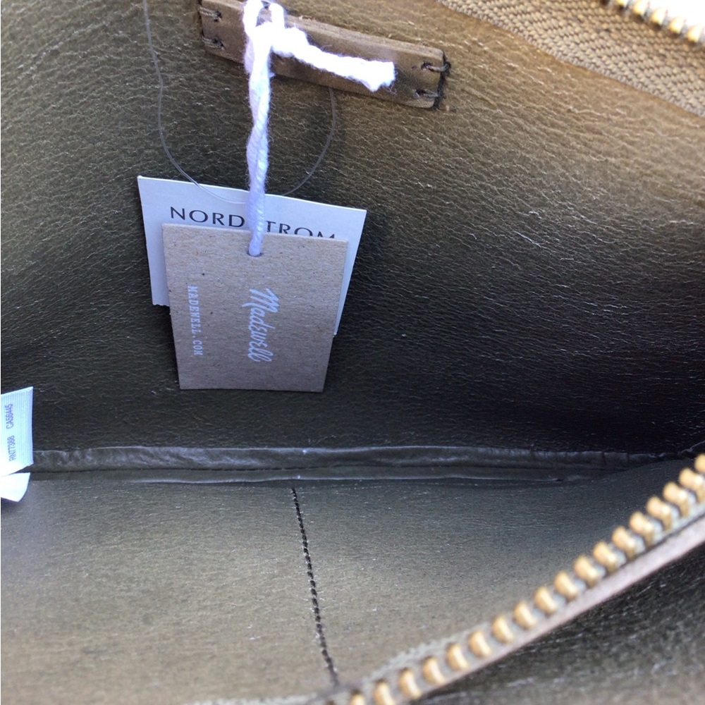 ❌SOLD❌ Madewell Olive Leather THE KNOTTED Crossbody Bag - Picture 6 of 6
